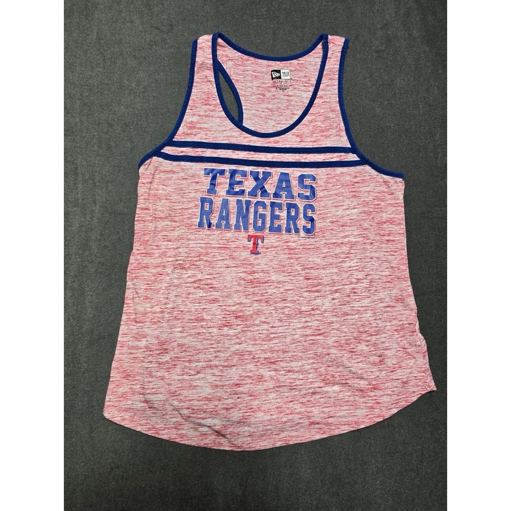Texas Rangers Womens‎ New Tank Top Red MLB Apparel By New Era Size XL